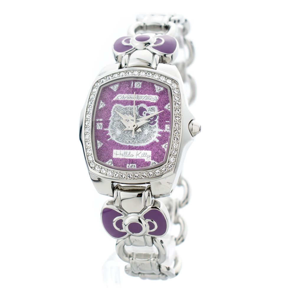 Chronotech Silver Stainless Steel Watch