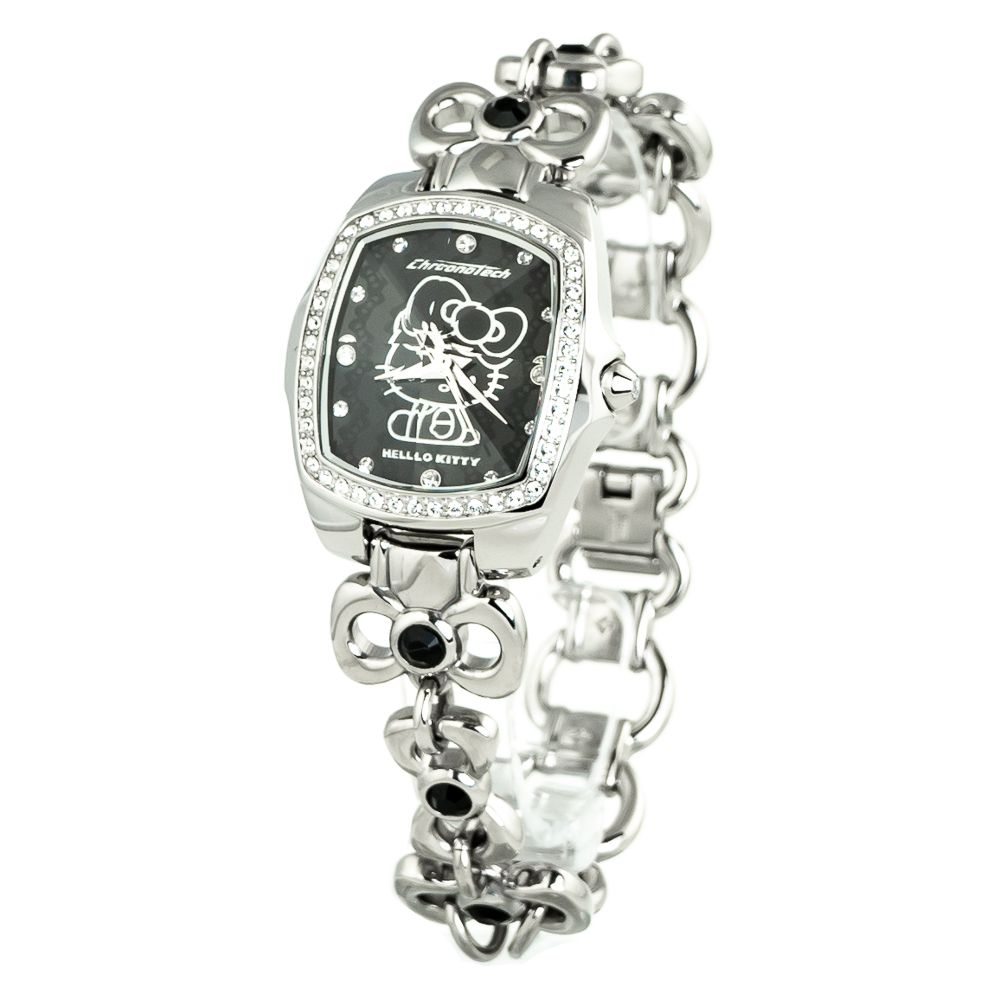 Chronotech Silver Stainless Steel Watch