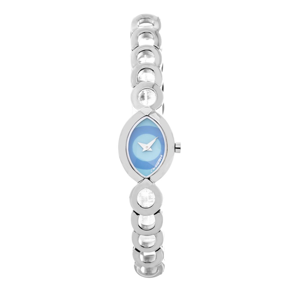 Chronotech Silver Stainless Steel Watch
