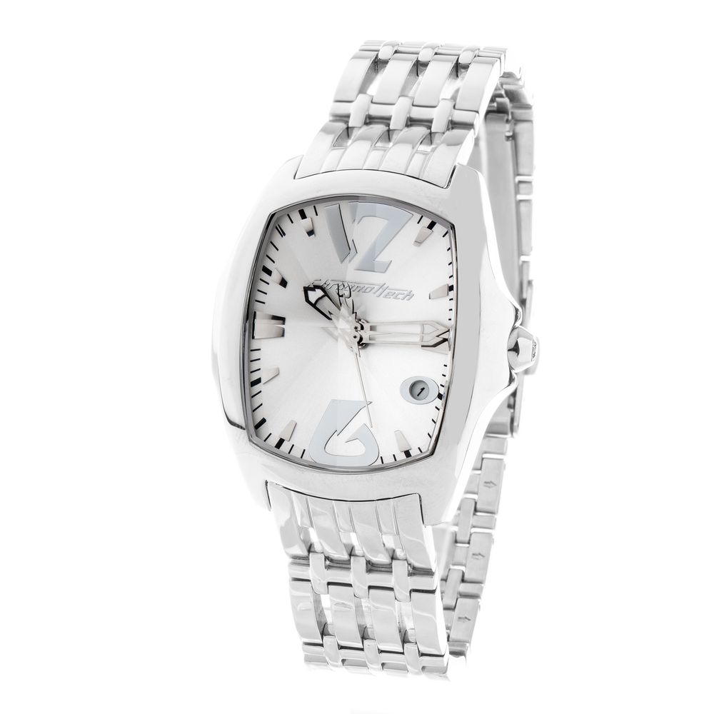 Chronotech Silver Stainless Steel Watch