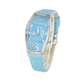 Chronotech Blue Leather Watch