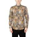 Gianni Lupo Beige Cotton Shirt