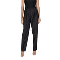 Vila Clothes Black Polyester Jeans & Pant