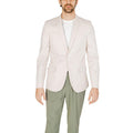 Antony Morato Cream Cotton Suit