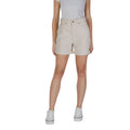 B.Young Beige Cotton Short