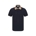 Burberry Blue Cotton Polo Shirt