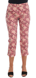 Dolce & Gabbana Elegant Floral Brocade Pants