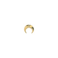 Marine Serre Crescent Moon Earring