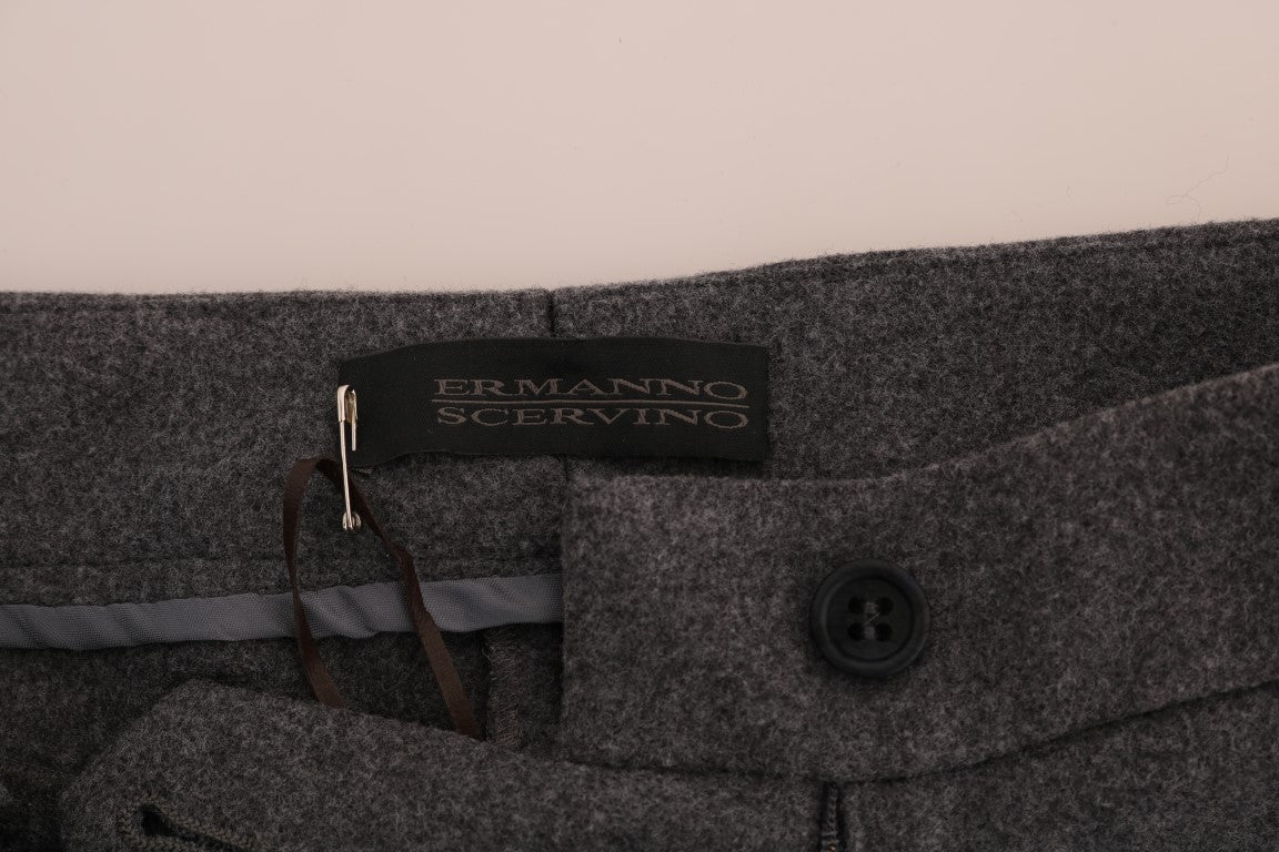 Pantalones de vestir grises elegantes Ermanno Scervino - Elegancia refinada