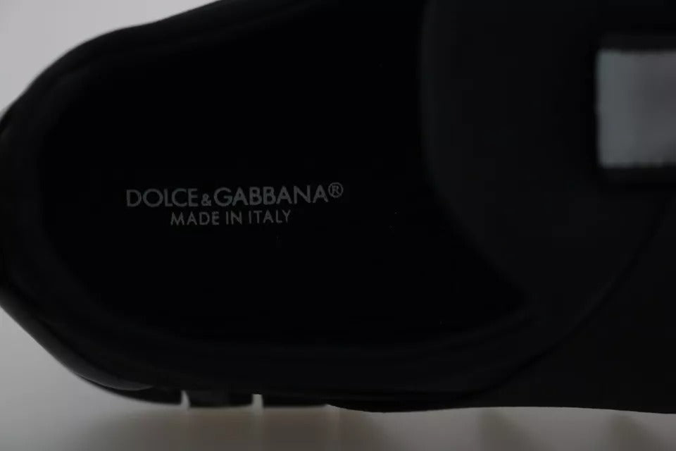 Zapatillas elásticas de neopreno negras Shark de Dolce & Gabbana