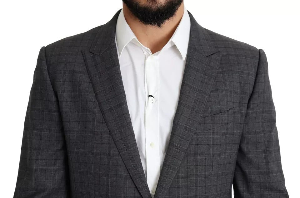 Traje Formal de 2 Piezas para Hombre DOLCE & GABBANA MARTINI de Lana Gris