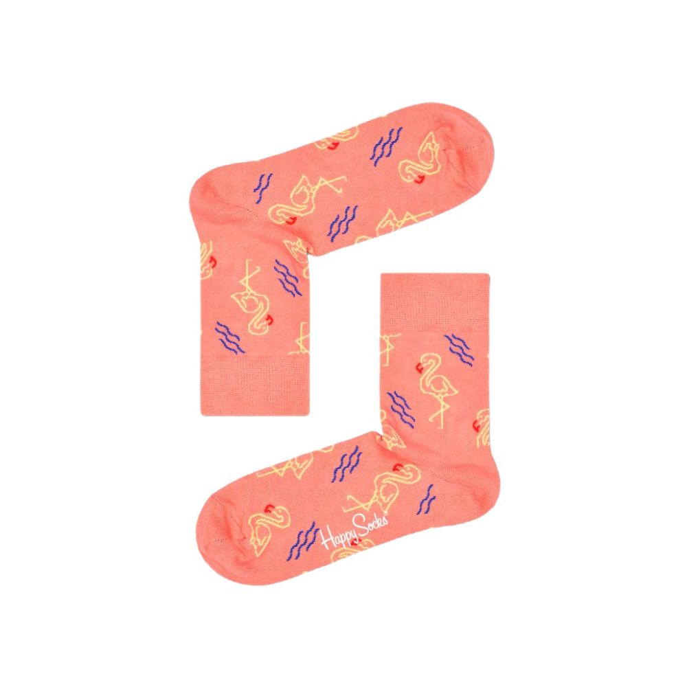 Happy Socks Orange Cotton Tights & Sock