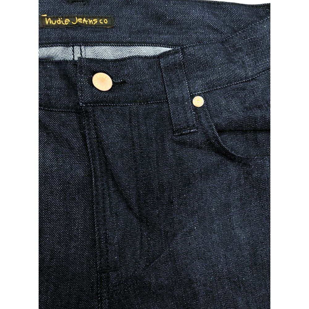 Nudie Jeans Jean Homme en Coton Bleu