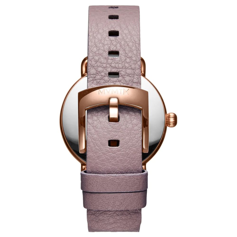 Reloj de Piel Morada MVMT