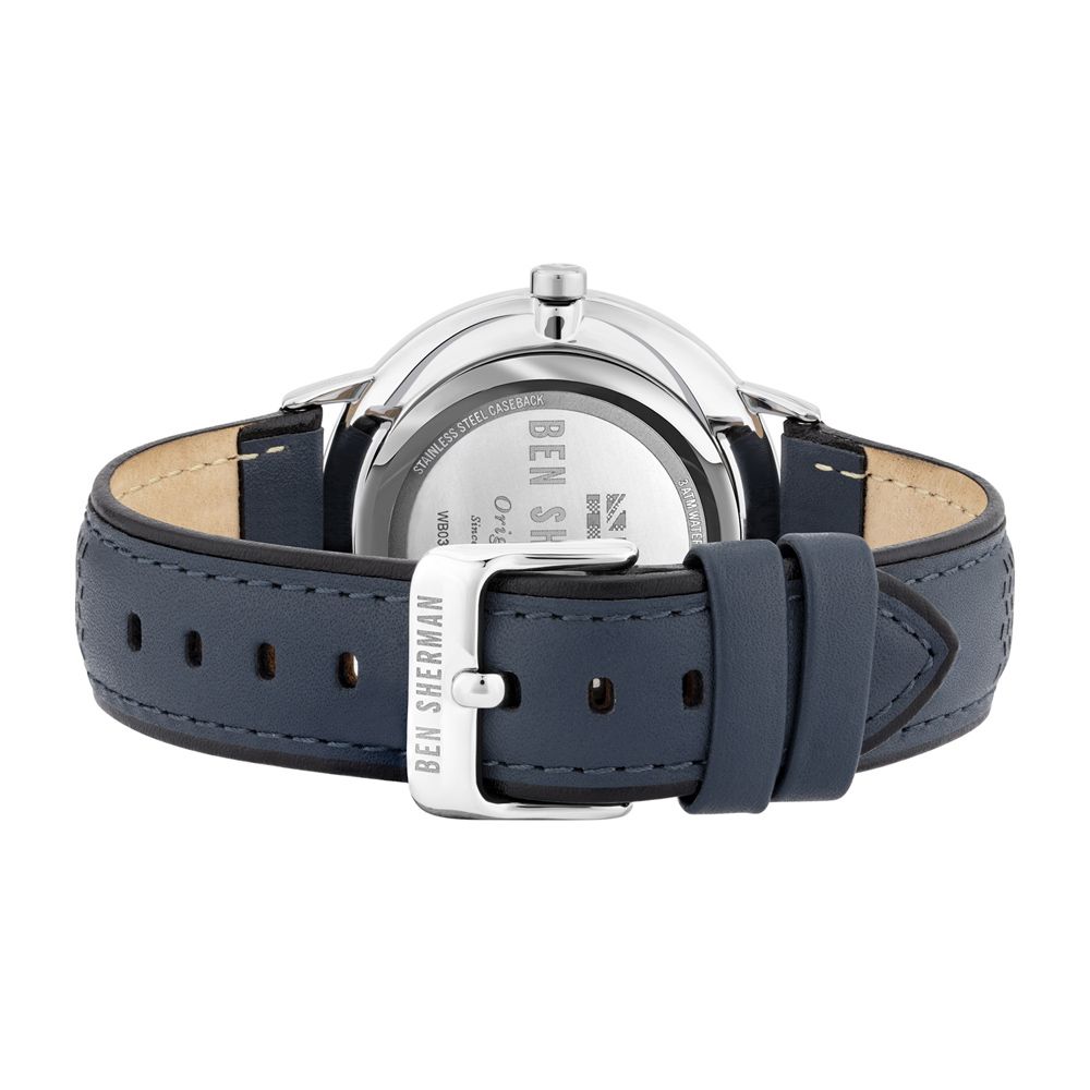 Reloj Ben Sherman de cuero azul