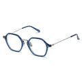 Belstaff Blue Stainless Steel Frames