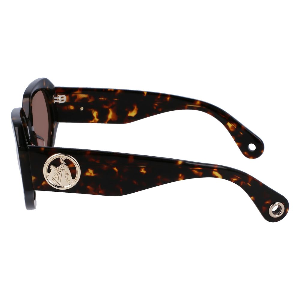 Lanvin Brown Haircalf Sunglasses