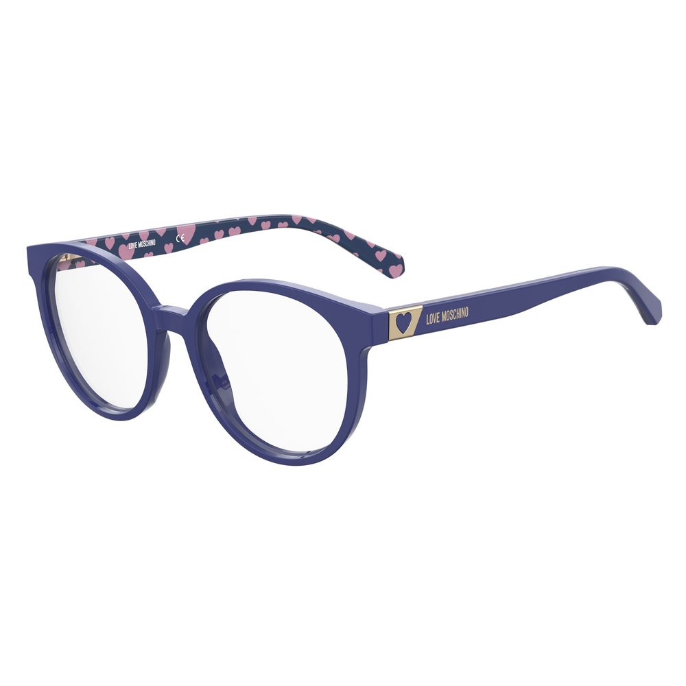 Love Moschino Blue Haircalf Frames