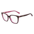 Love Moschino Burgundy Haircalf Frames