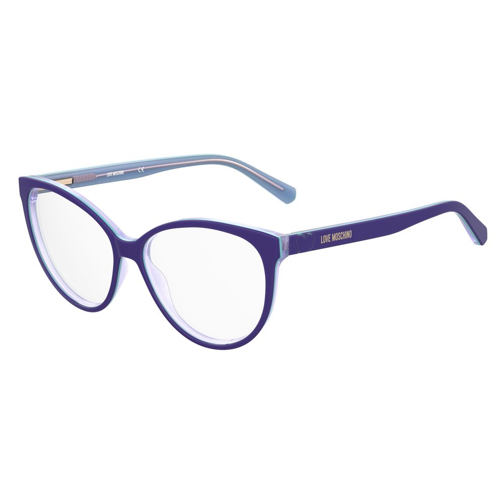 Love Moschino Purple Haircalf Frames