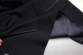 Traje MARTINI de 3 piezas negro de botonadura sencilla de Dolce & Gabbana