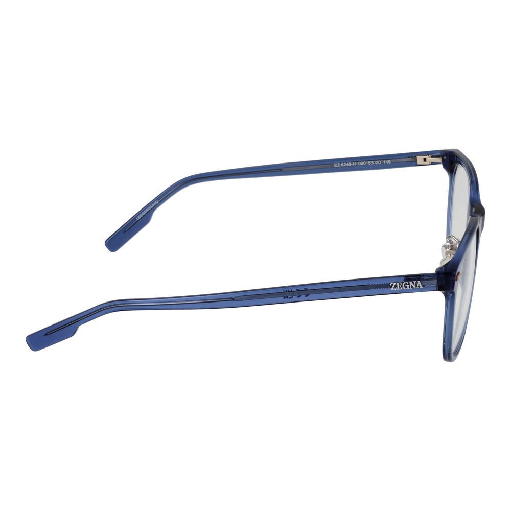 Lunettes en acétate bleu Ermenegildo Zegna (monture)
