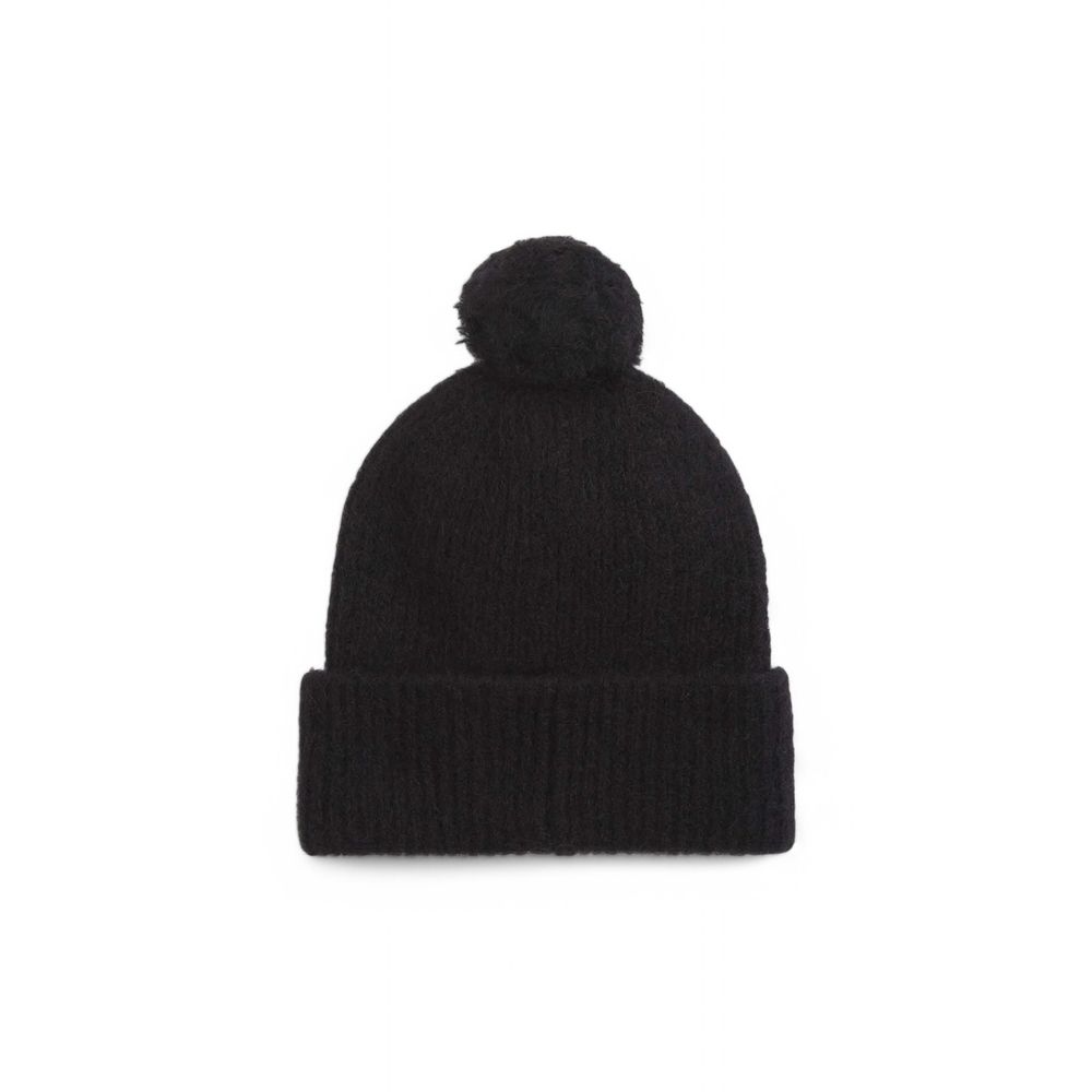 Calvin Klein Black Alpaca Leather Hat