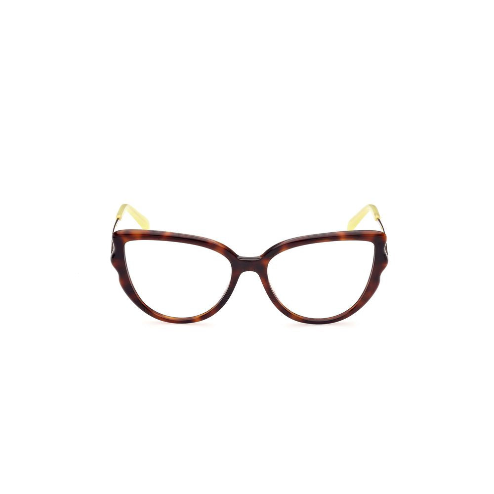 Emilio Pucci Brown Haircalf Frames