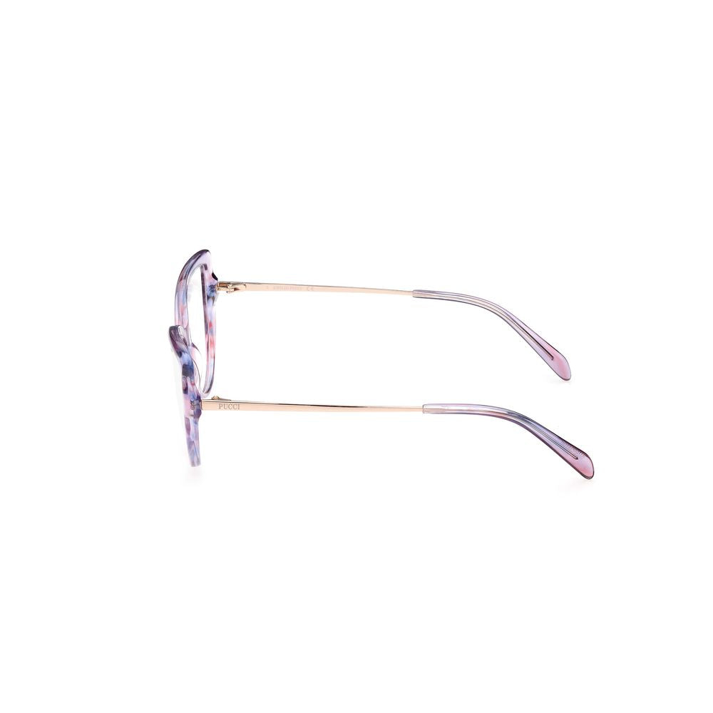 Emilio Pucci Purple Haircalf Frames