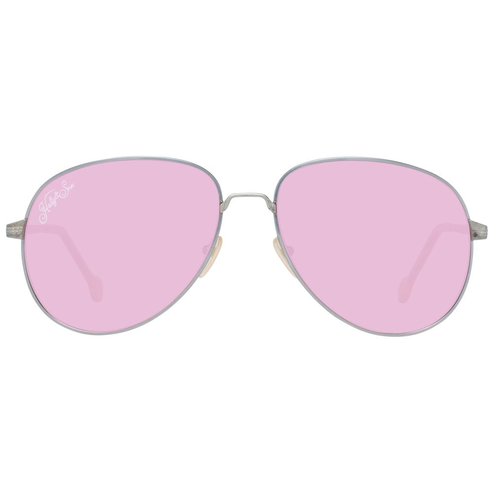 Gafas de sol con montura dorada