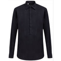 Dolce & Gabbana Navy Blue Cotton Shirt
