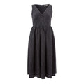 Lardini Elegant Black Polyethylene Dress