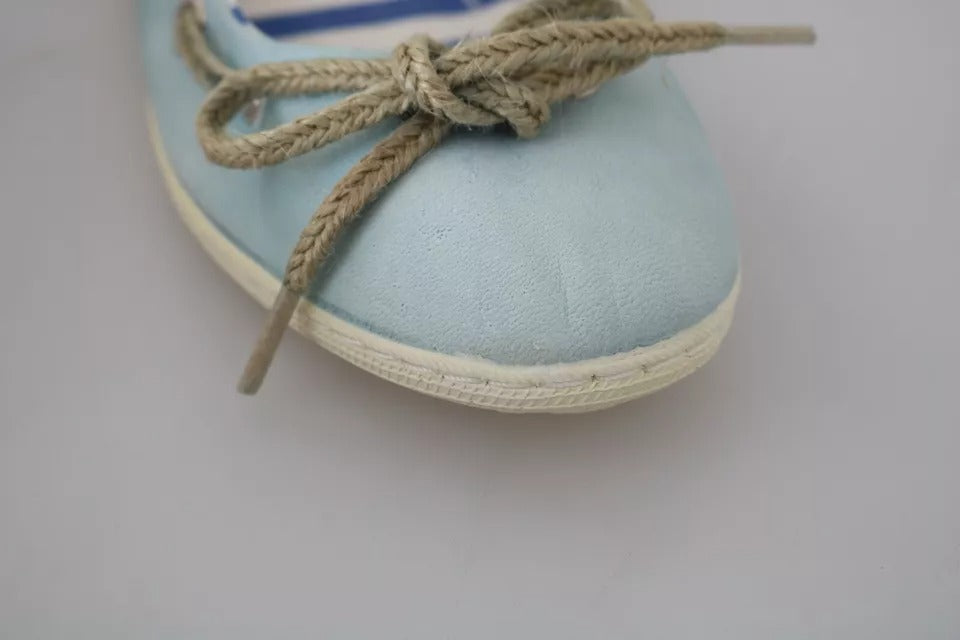 Zapatos sin cordones planos Pantofola D'Oro Minnesota de rayas azules