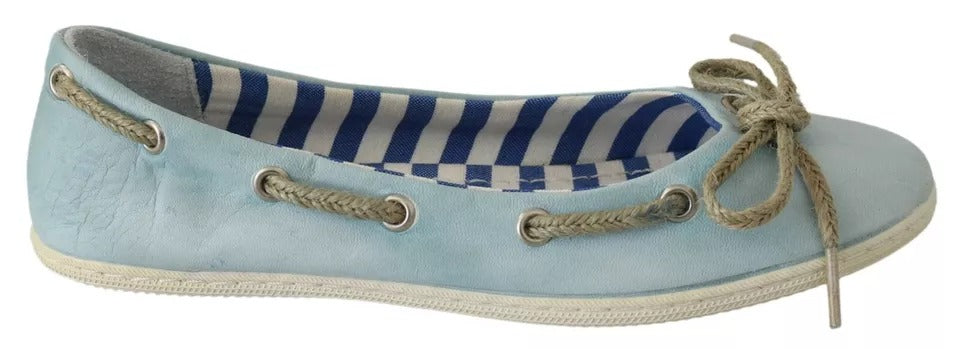 Zapatos sin cordones planos Pantofola D'Oro Minnesota de rayas azules