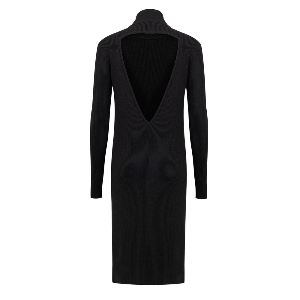 Bottega Veneta Black Wool Dress
