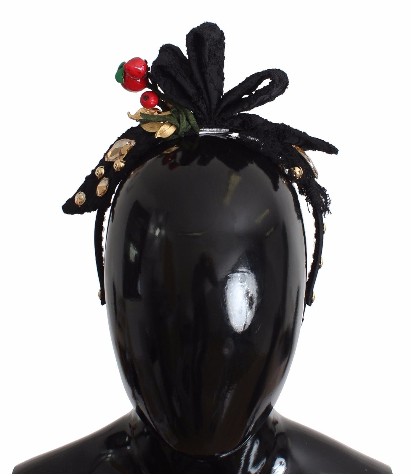 Diadema Dolce & Gabbana de cristal con diseño de frutos del bosque