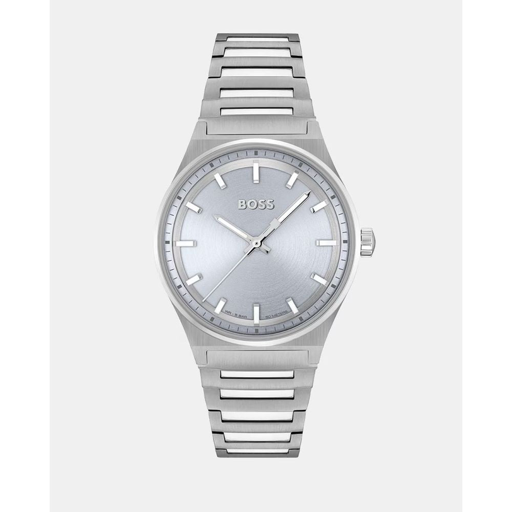 Hugo Boss Silver Stainless Steel Stainless Steel Watch
