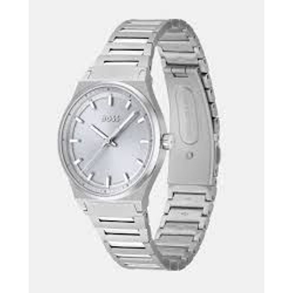 Hugo Boss Silver Stainless Steel Stainless Steel Watch