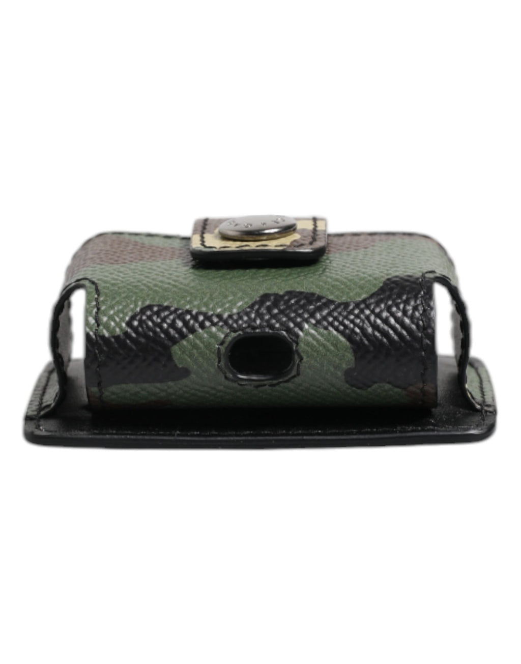 Dolce & Gabbana Multicolor Camouflage Leather Airpods Case