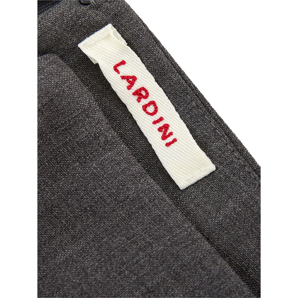 Falda lápiz de lana Lardini gris chic