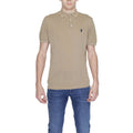 U.S. POLO ASSN. Beige Cotton T-Shirt