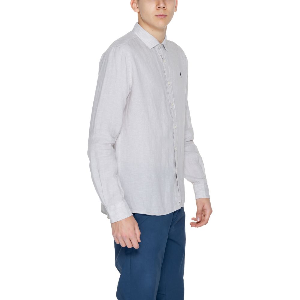 U.S. POLO ASSN. Beige Linen Shirt