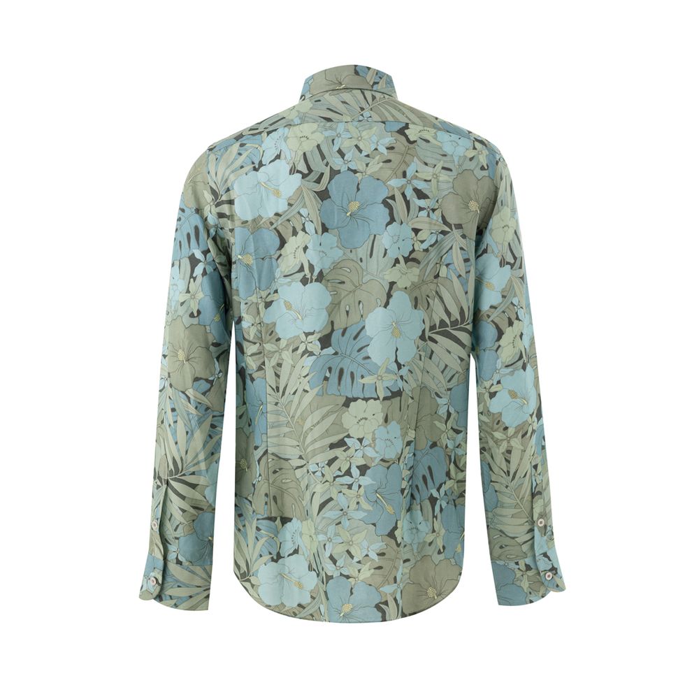 Tom Ford Blue Lyocell Shirt