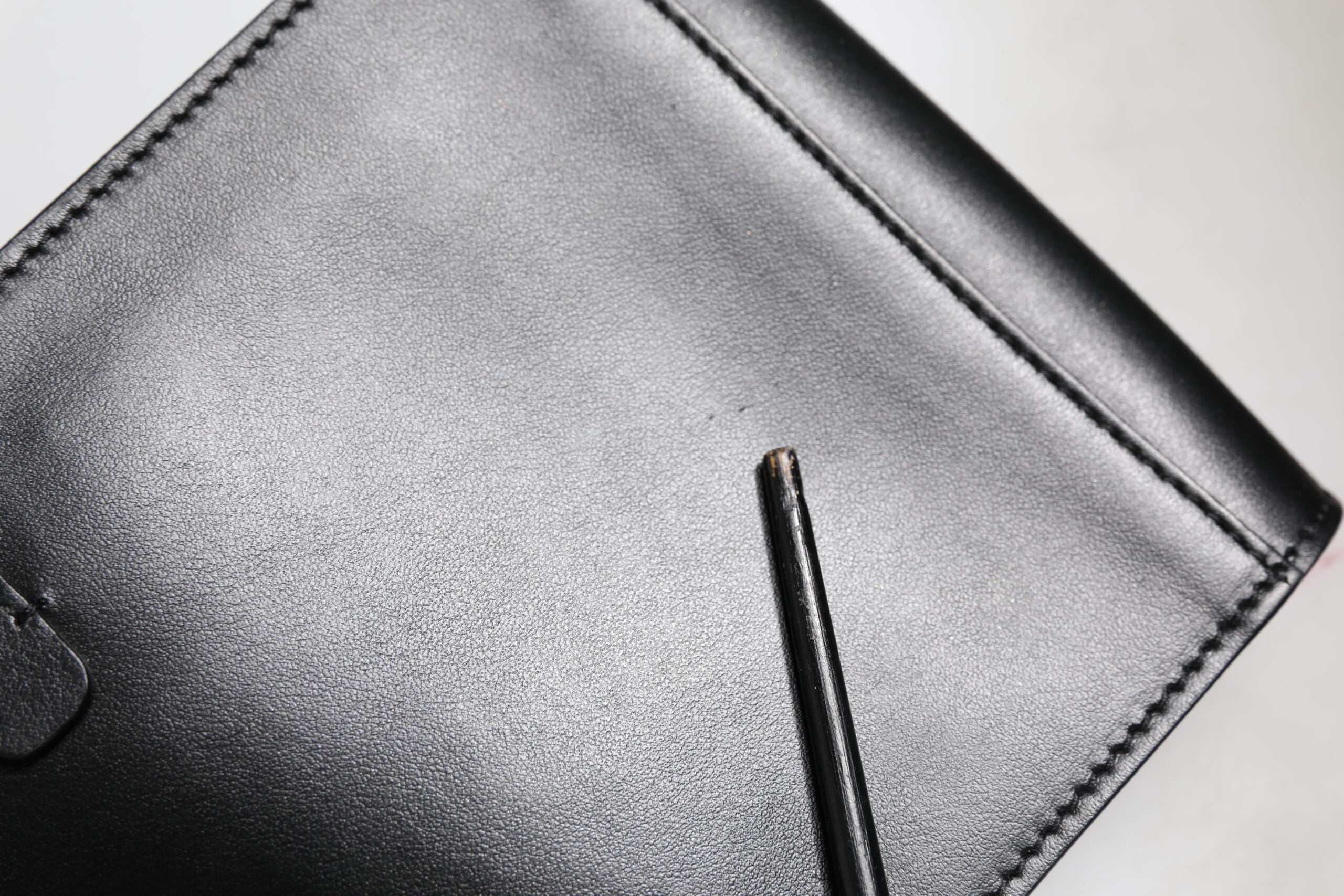 Dolce & Gabbana Black Calfskin Leather Logo Plaque Mini Bag