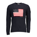 U.S. POLO ASSN. Blue Wool Men Sweater