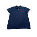 Iceberg Blue Cotton Men Polo Shirt