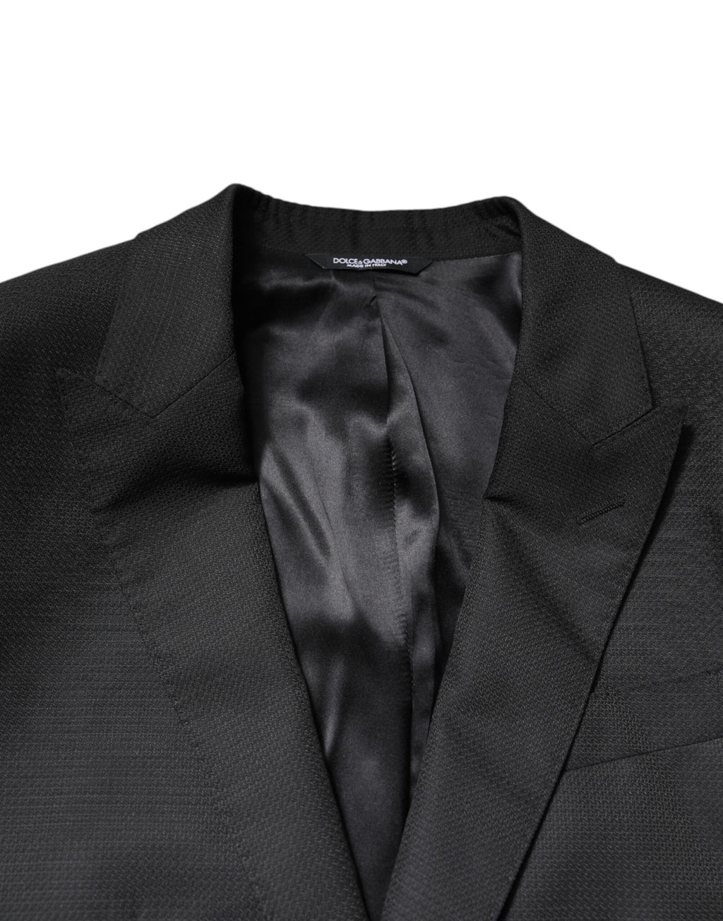 Dolce & Gabbana Black Single Breasted Formal 2 Piece Suit