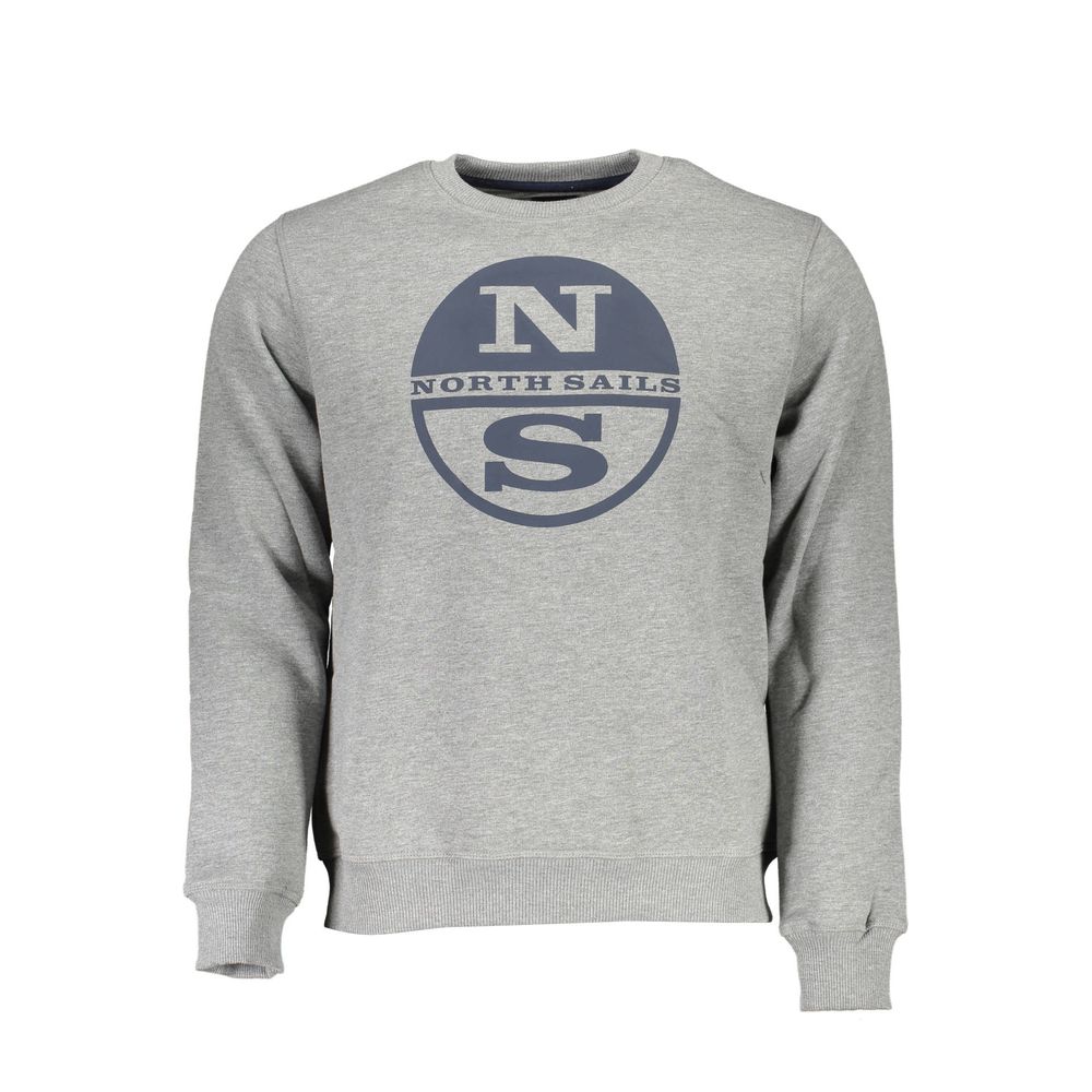 Suéter de algodón gris para hombre North Sails