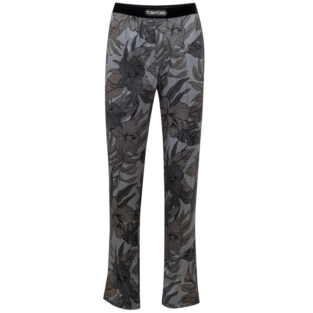 Tom Ford Gray Silk Clothing