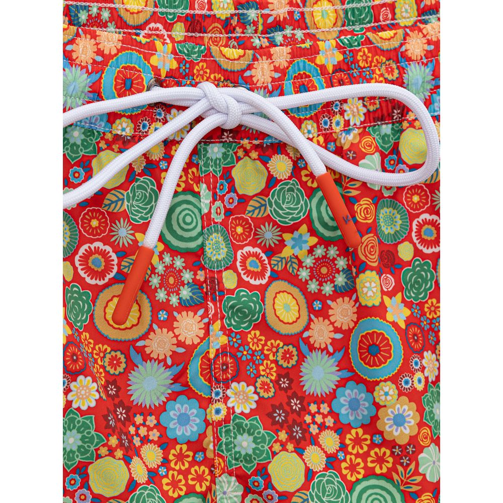 Isaia Red Polyester Swimwear